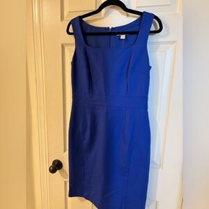 Banana Republic Royal Blue Midi Dress Size 6
